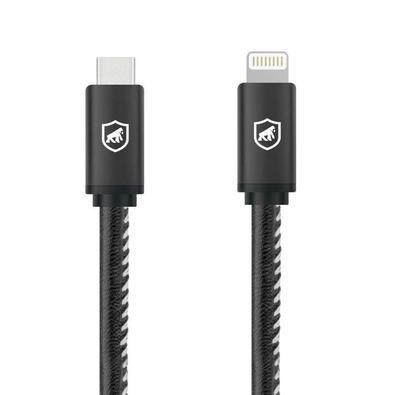 Cabo Lightning / Type-c - Turbo Militar - 1,5m  No Atacado - Caixa Fechada 10 Unidades - Gshield