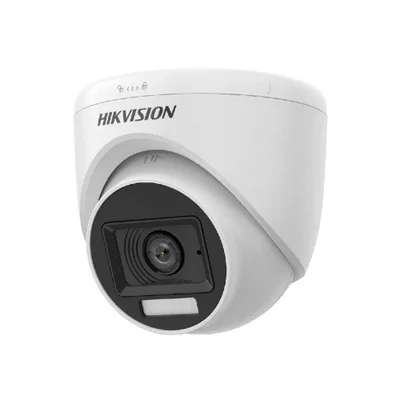 Câmera Hikvision 2mp Turret Smart Hybrid Light Ds-2ce76d0t-exlpf(2.8mm)