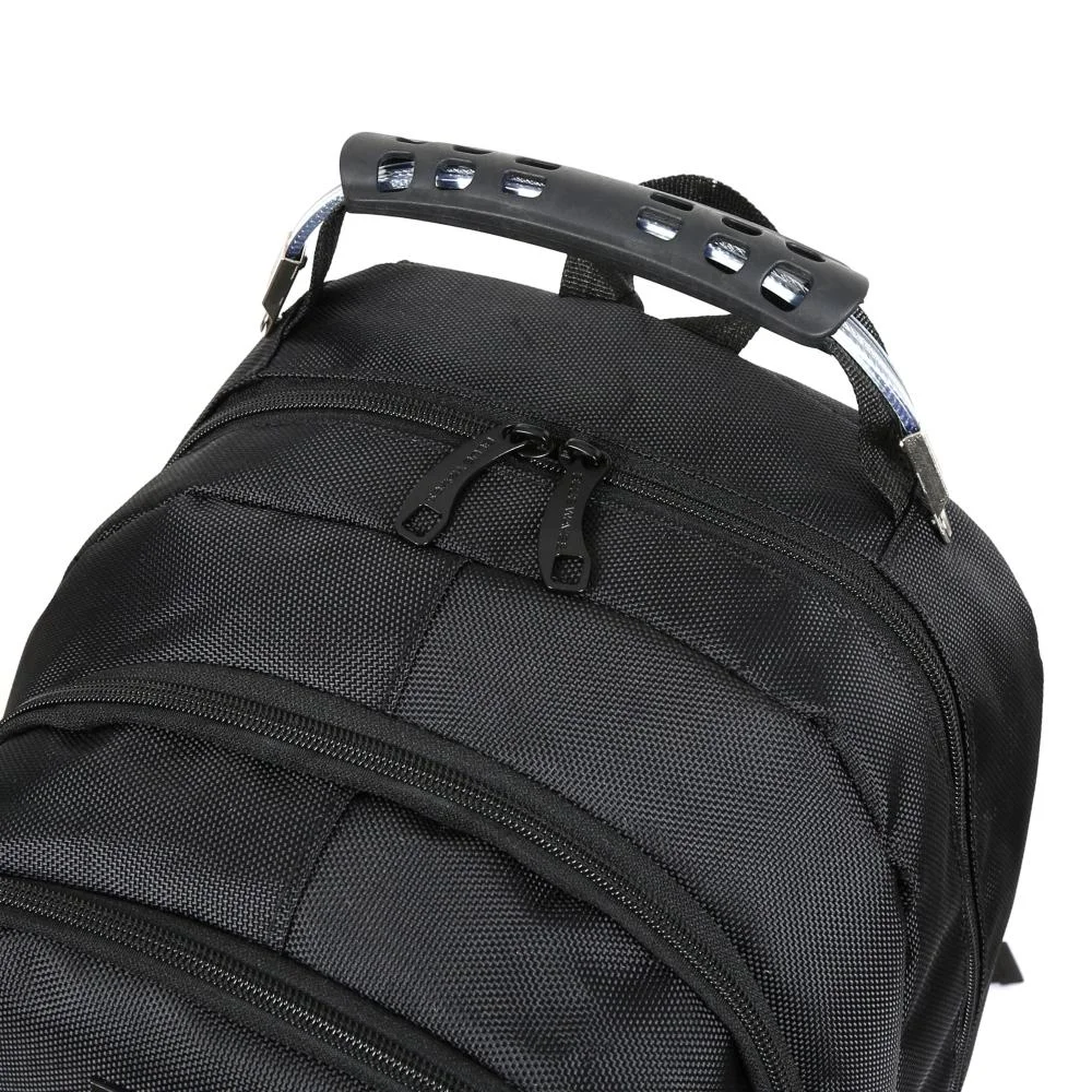 Imagem 2 de 5 do produto Mochila Preta Executiva Para Notebook (modelo: Vênus)