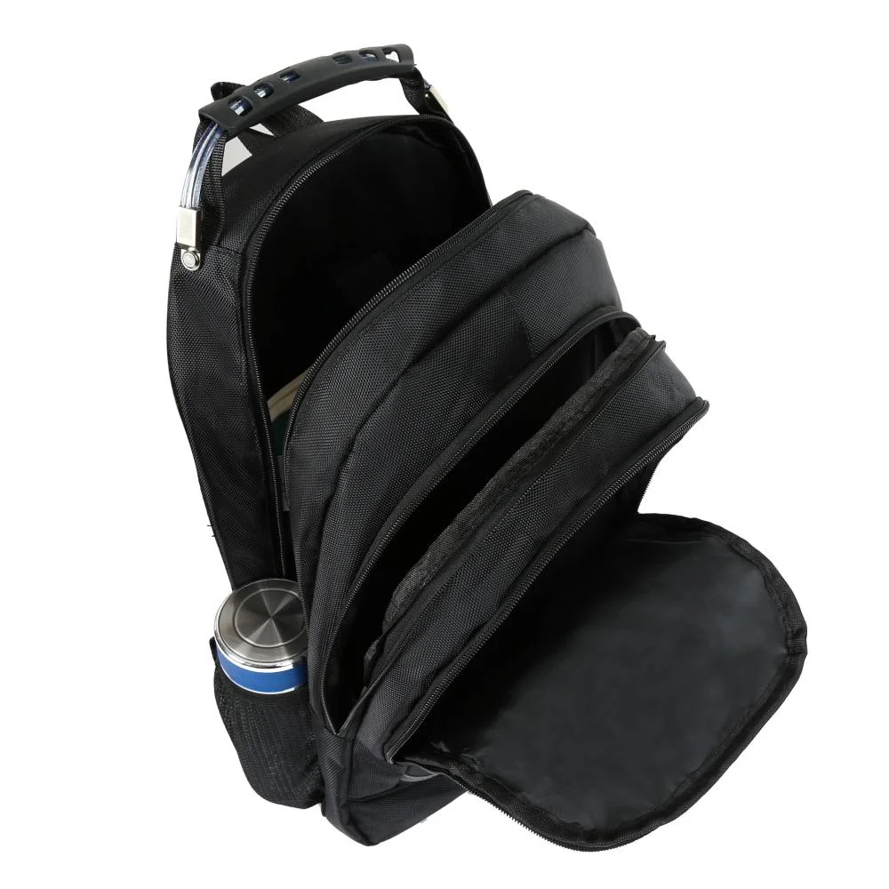 Imagem 3 de 5 do produto Mochila Preta Executiva Para Notebook (modelo: Vênus)