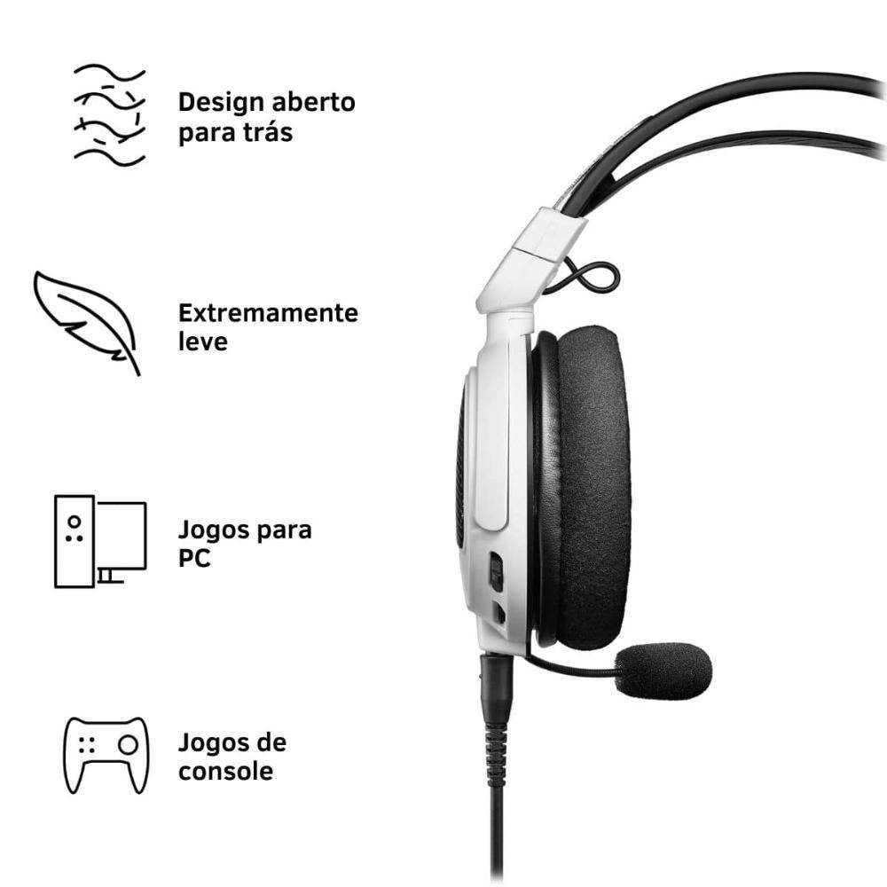 Imagem 2 de 3 do produto Headset Gamer Audio-technica Ath-gdl3wh Open-back
