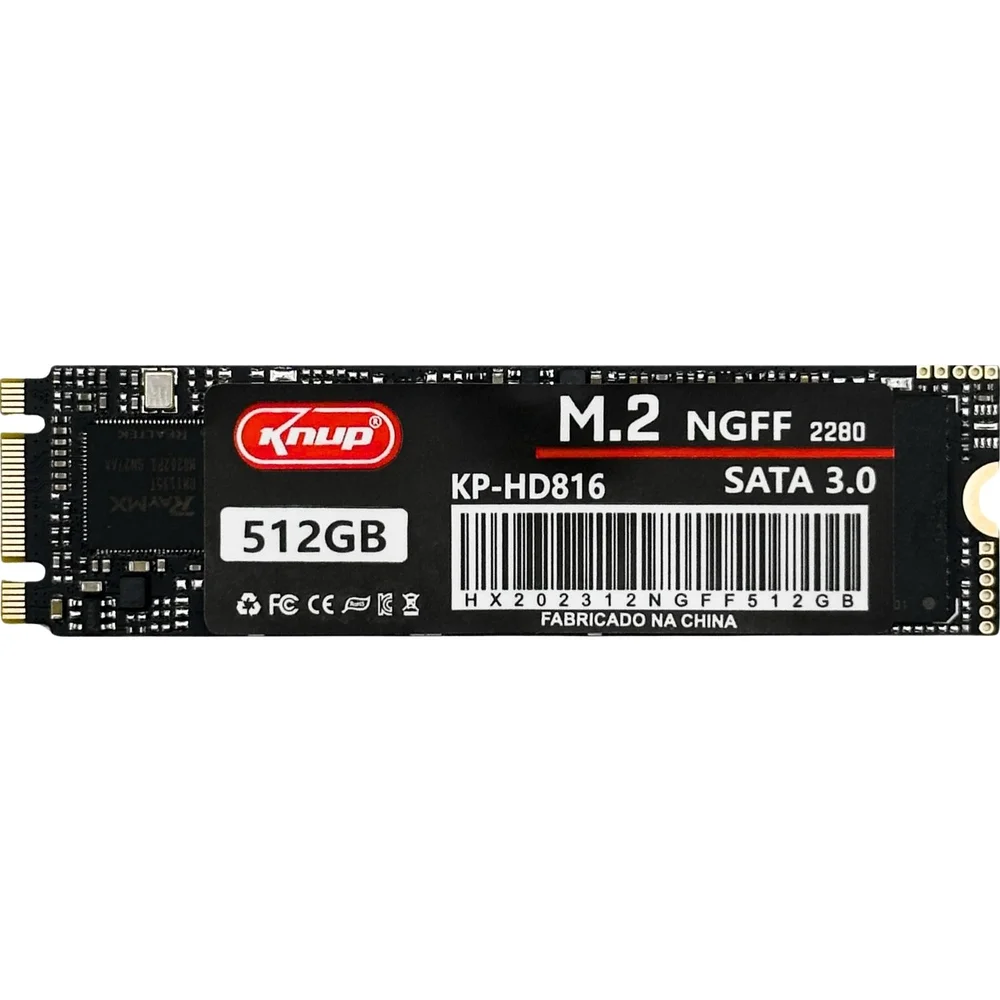 SSD M2 NGFF 512Gb SATA 30 Knup KPHD816