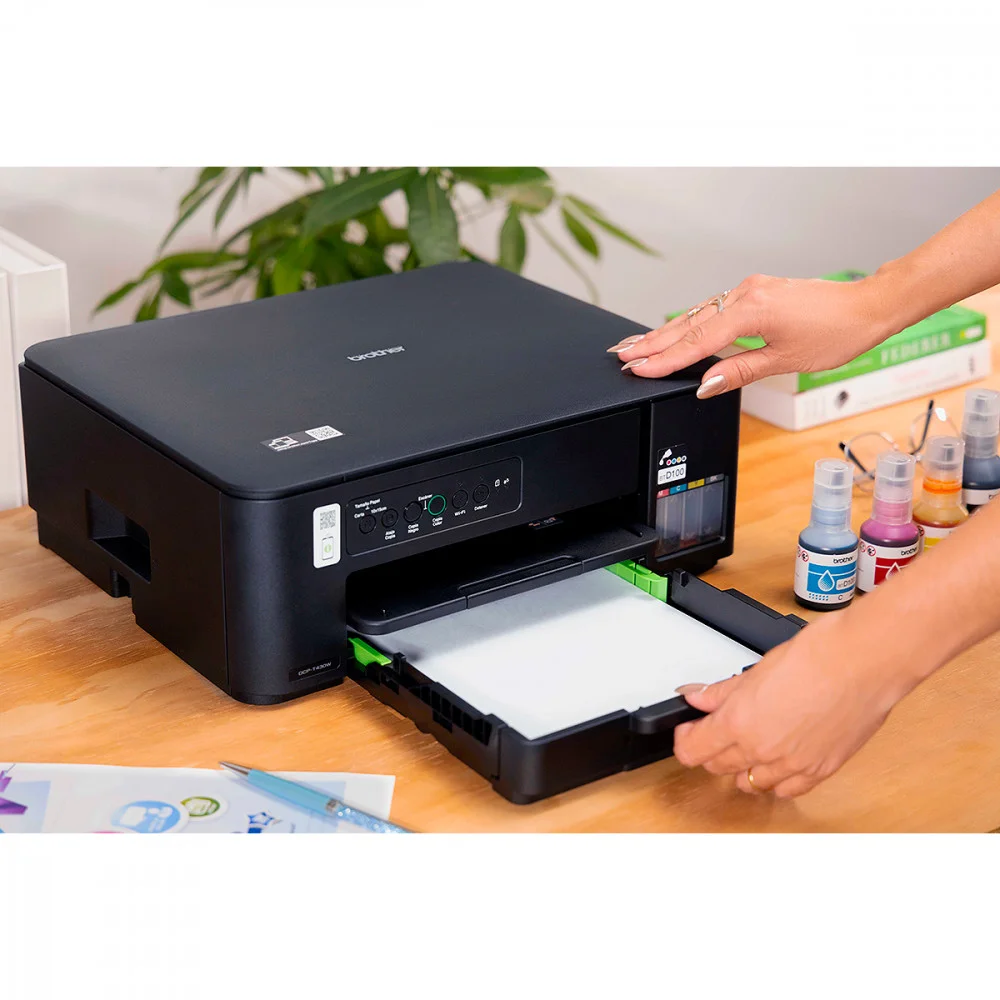 Imagem 3 de 5 do produto Multifuncional Tanque De Tinta Dcp-t430w , Wi-fi, Bivolt