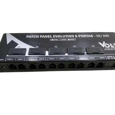 Patch Panel Poe Volt Fast 5p 24v Evolution (v2.1 Antigo)