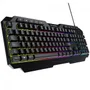 Teclado Gamer Fortrek Shortcut, Rainbow, Membrana, Full Size, Abnt2, Preto