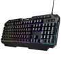 Teclado Gamer Fortrek Shortcut, Rainbow, Membrana, Full Size, Abnt2, Preto