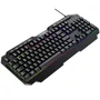 Teclado Gamer Fortrek Shortcut, Rainbow, Membrana, Full Size, Abnt2, Preto