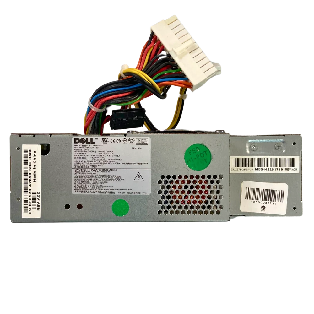 Imagem 2 de 3 do produto Fonte De Alimentação Dell 220w Optiplex Gx520 Sff N220p-01