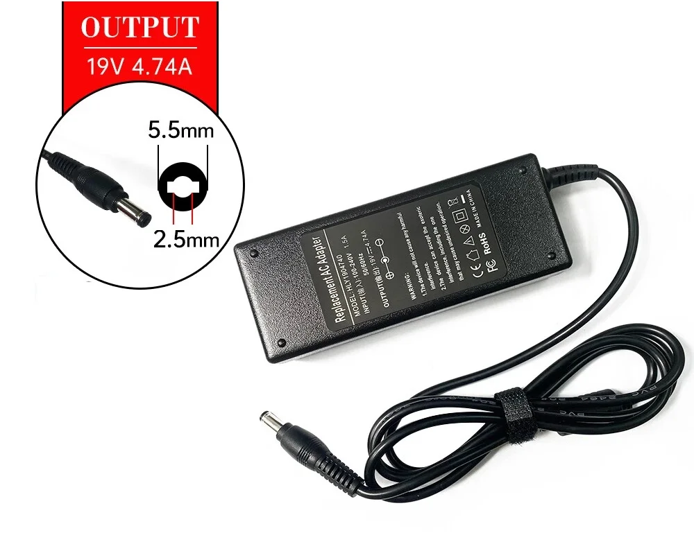Fonte Carregador Para Asus Q550l 19v 4.74a 90w 658 Fonte Carregador Para Asus Q550l 19v 4.74a 90w 658