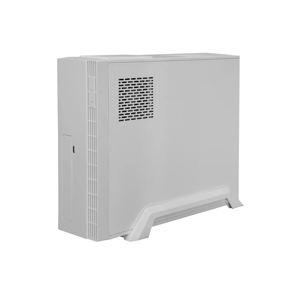 Imagem 2 de 4 do produto Gabinete Slim Branco Compacto Com Fonte 200w Real