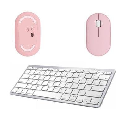 Mou Rosa/teclado Bluetooth P/galaxy Tab S8 5g Sm-x706 11