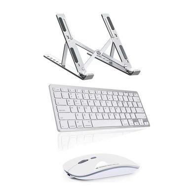 Teclado Bluetooth + Mouse + Suporte Para Macbook Air 13