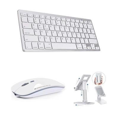 Teclado Bluetooth + Mouse E Suporte P/ Ipad 10 Geração 10.9