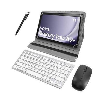 Melhor Capa Para Tablet A9 Plus + X210  Com Teclado + Mouse