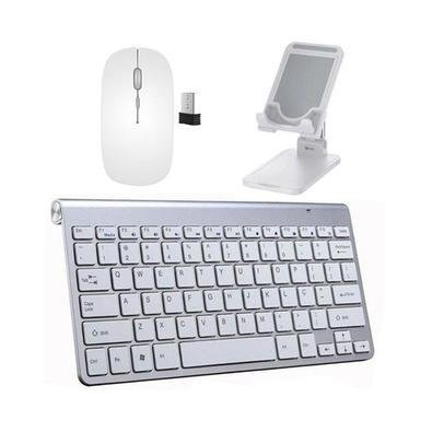Teclado, Mouse Slim Suporte Para Tablet Pad 5 11  Branco