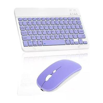 Teclado E Mouse Bluetooth Para Tablet Galaxy S8 5g