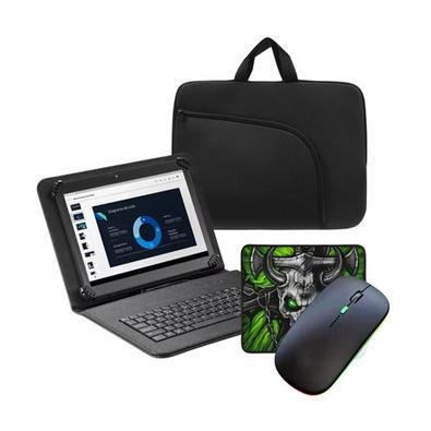 Capa Com Teclado Kit Mouse P/ Tablet Galaxy Tab A9