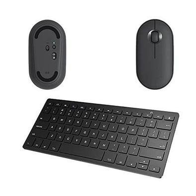 Mouse, Teclado Bluetooth Para Tablet Pad 5 11  Preto