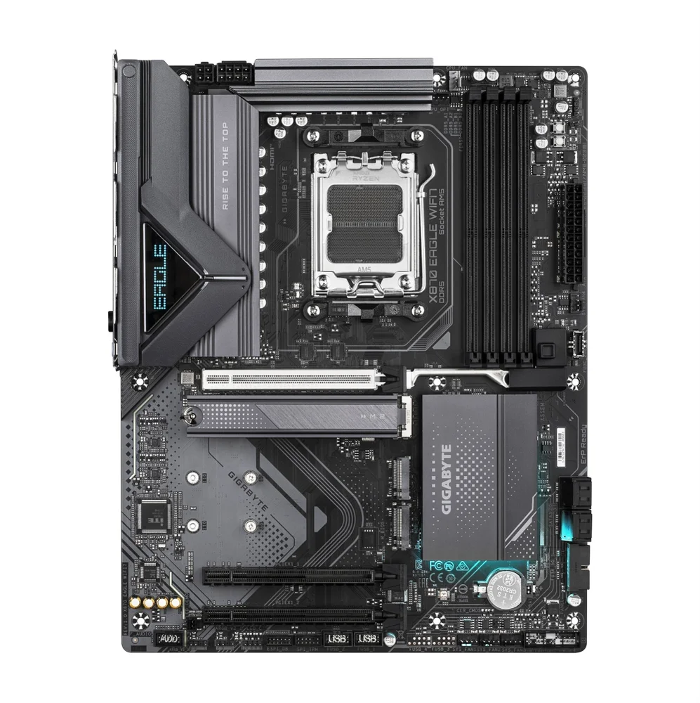 Placa Mãe Gigabyte X870 Eagle Wifi7, Amd Am5, Atx, Bluetooth, Ddr5 - X870 Eagle Wifi7 Placa Mãe Gigabyte X870 Eagle Wifi7, Amd Am5, Atx, Bluetooth, Ddr5 - X870 Eagle Wifi7