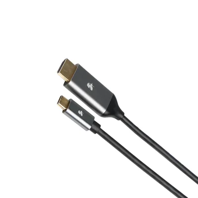 Cabo Usb 4.0 Tipo C Para HDMI Macho - 4k 120hz - 1,8 Metro