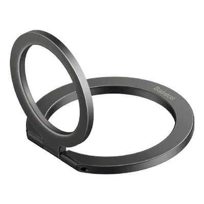 Suporte Celular Magnético Adesivo Telefone Anel Iphone 12 13 Dedo Metal Prático - Preto