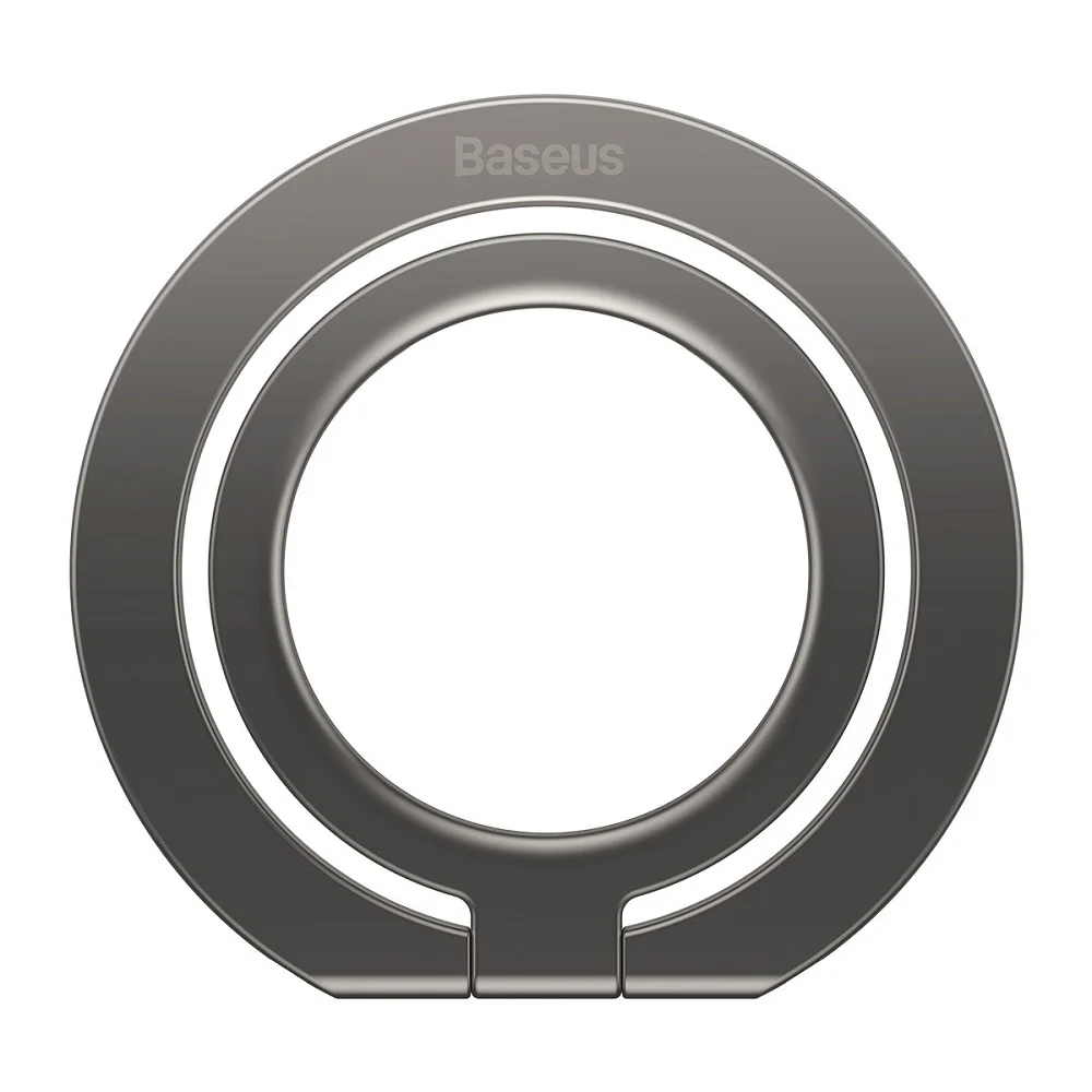 Imagem 2 de 5 do produto Suporte Celular Magnético Adesivo Telefone Anel Iphone 12 13 Dedo Metal Prático - Preto