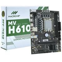 Placa Mae 1700p Macrovip Mv-h610 M.2 Ddr4 HDMI Dp 2
