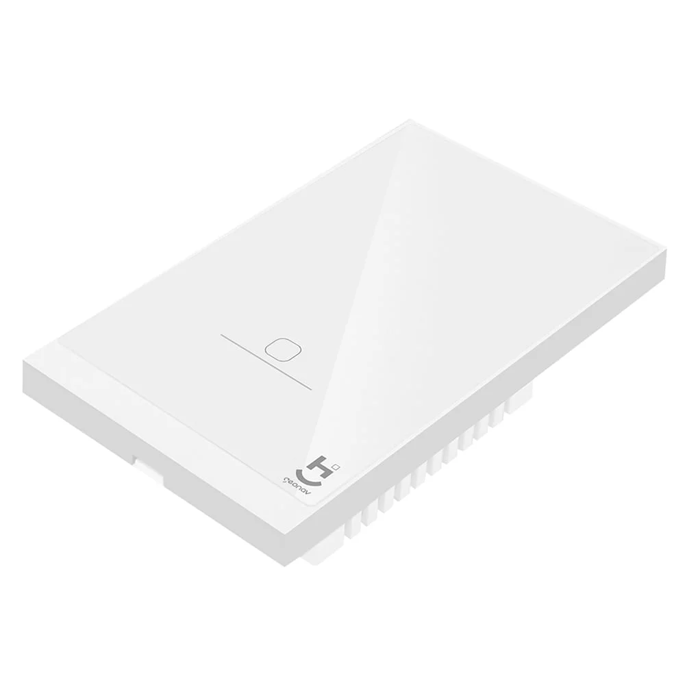 Imagem 5 de 5 do produto Interruptor Inteligente 1 Tecla Conexão Zigbee Compatível Com Assistente De Voz, Ios E Android Branco - Geonav