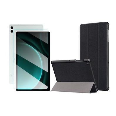 Capa Smart + Película Vidro Galaxy Tab S9 Fe+ 12.4 "