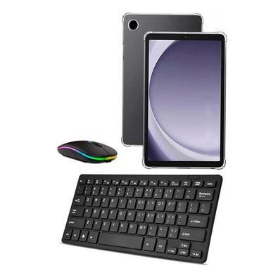 Capa Tpu Para Galaxy Tab A9 Plus - X210 + Teclado E Mouse