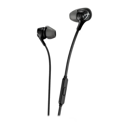 Fone De Ouvido Gamer Com Microfone Intra Auricular Hyperx Cloud Earbuds Ii Preto 70n24aa