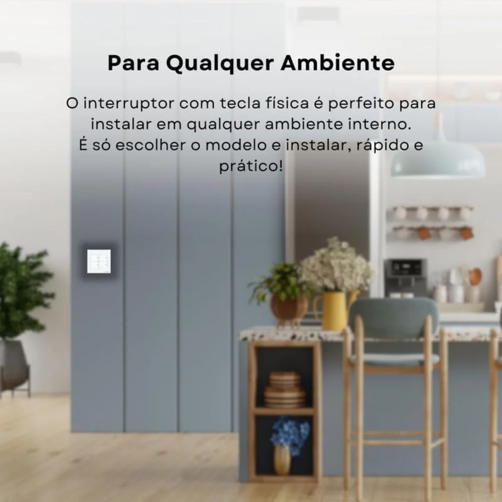 Imagem 3 de 5 do produto Interruptor Inteligente Zigbee Novadigital 4x4 6 Teclas Físicas Compatível com Alexa Google Tuya Smart Life Bivolt