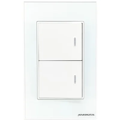 Interruptor Inteligente Zigbee Com Tecla Fisica LED Indicador