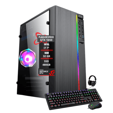 PC Gamer Dante I7 7ºger. Gtx1650 32gb SSD480GB