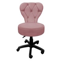 Cadeira de Escritório Mocho Soft Veludo - SOFA STOREA cadeira mocho giratória Soft foi desenvolvida para escritórios, estúdios de beleza e salões de e