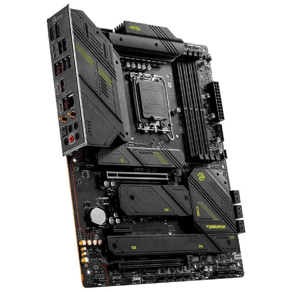 CPU Ryzen 5600X & B550 Tomahawk max Wifi MSI MAG B550 Tomahawk MAX WiFi Gaming Placa-mãe (AMD AM4, DDR4