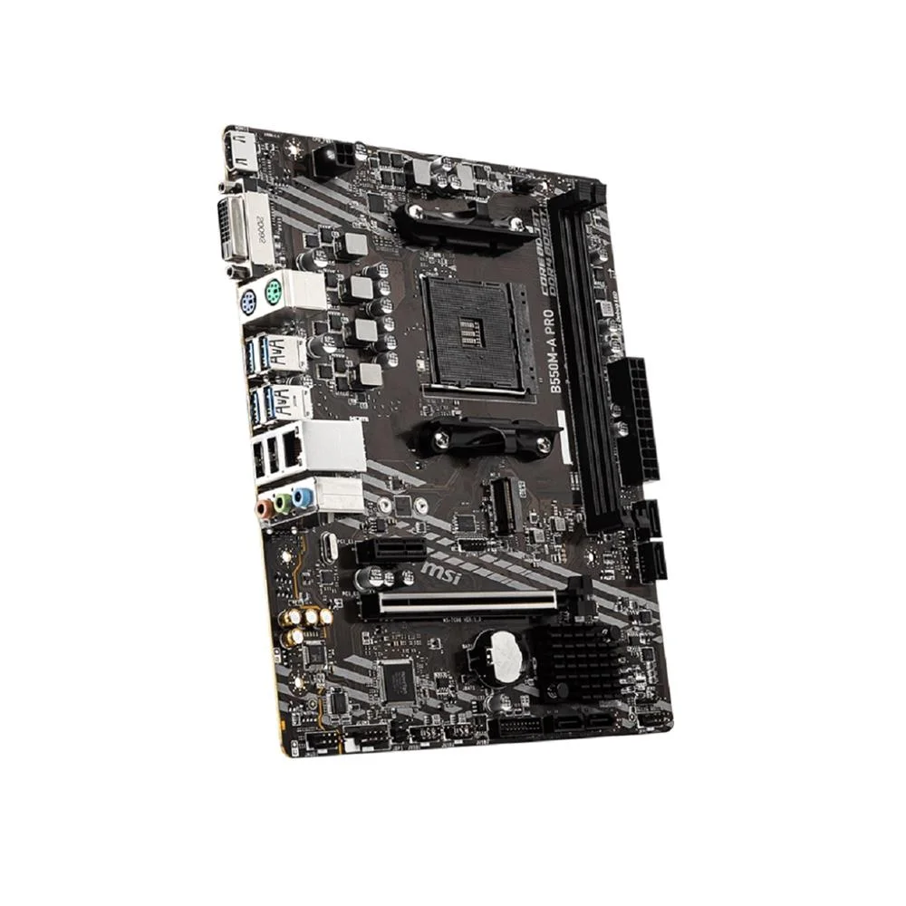 Placa Mãe Msi B550m-a Pro, Ddr4, Socket Am4, M-atx, Chipset Amd B550, B550m-a Pro 5