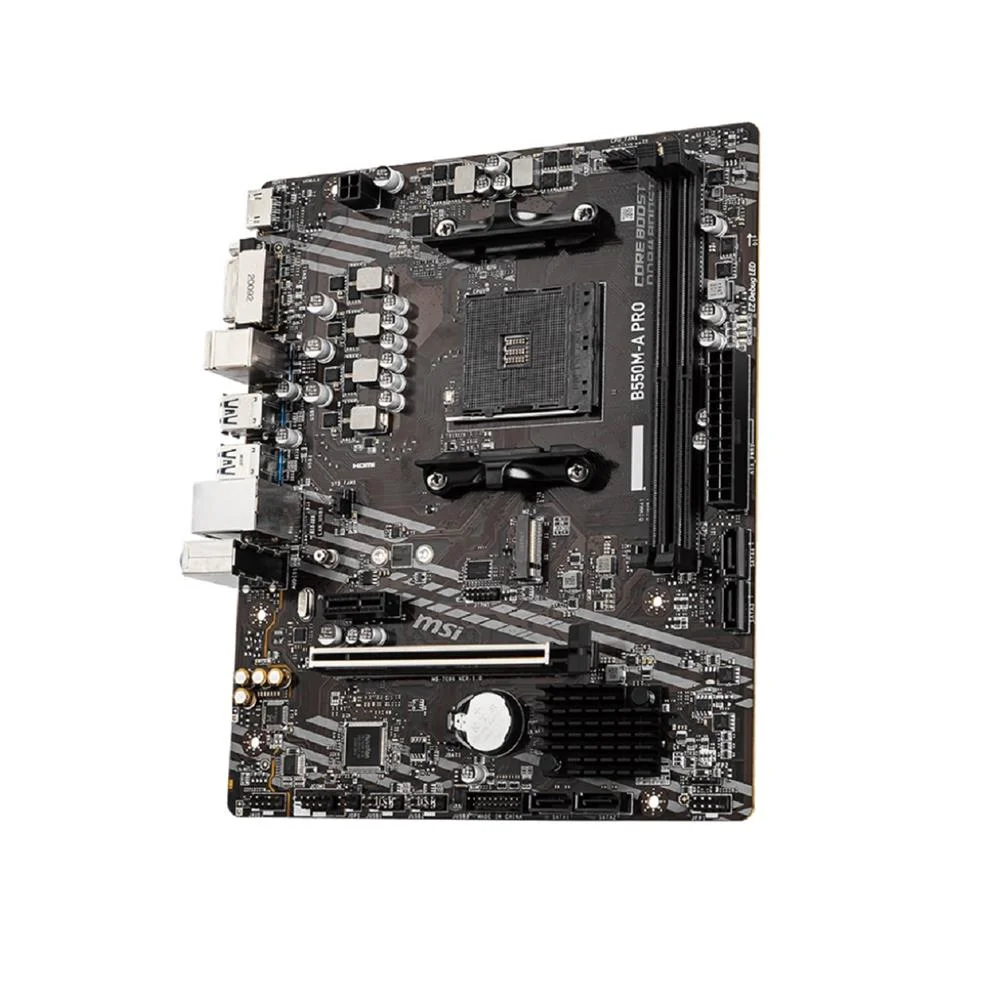 Placa Mãe Msi B550m-a Pro, Ddr4, Socket Am4, M-atx, Chipset Amd B550, B550m-a Pro 6