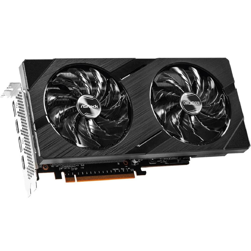 Placa De Vídeo Asrock Arc A750 Challenger D Oc, 8GB, Gddr6, 256-bit, Preto 7