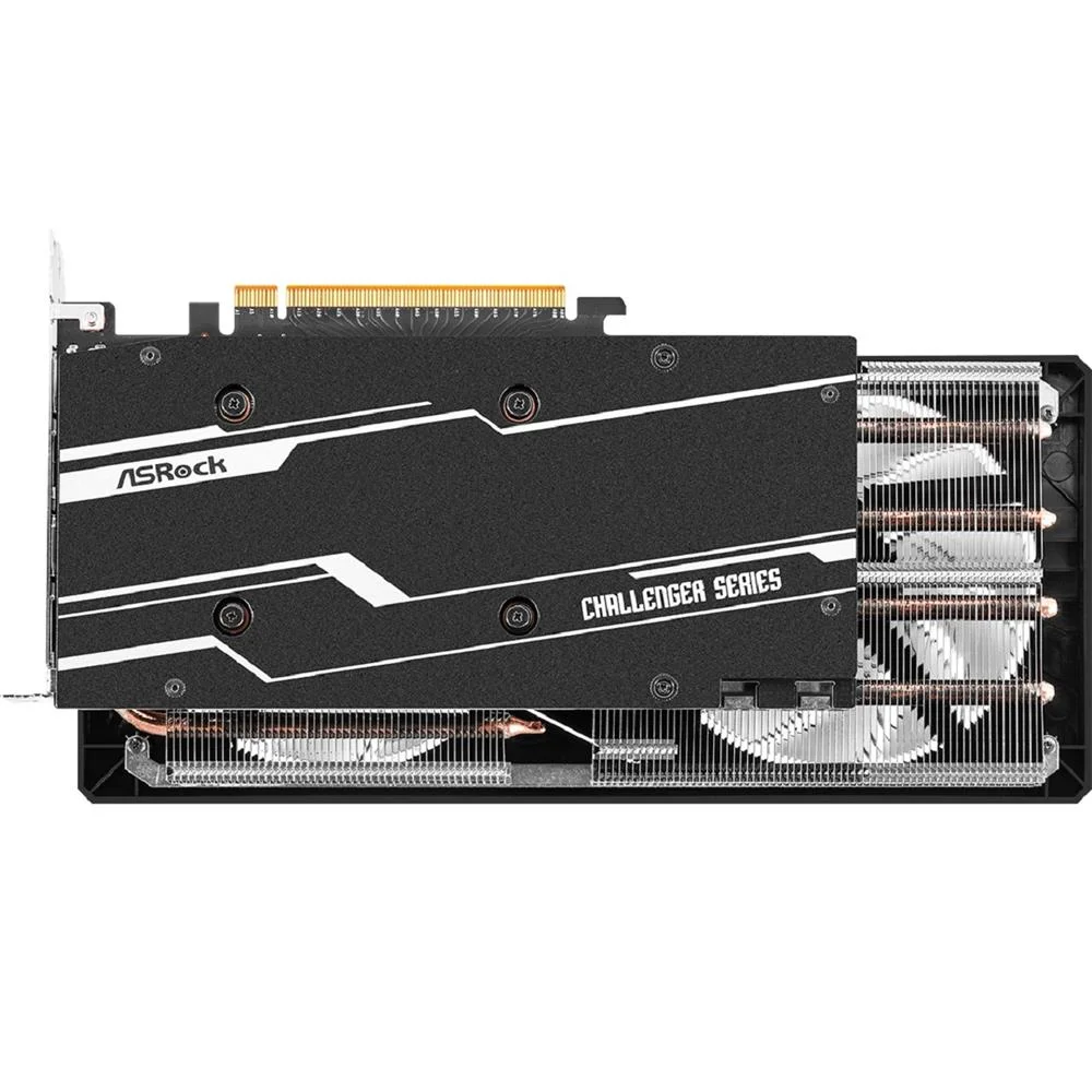 Placa De Vídeo Asrock Arc A750 Challenger D Oc, 8GB, Gddr6, 256-bit, Preto 8