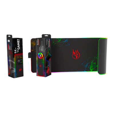 Mouse Pad Gamer RGB LED Gigante 80cmx30cm