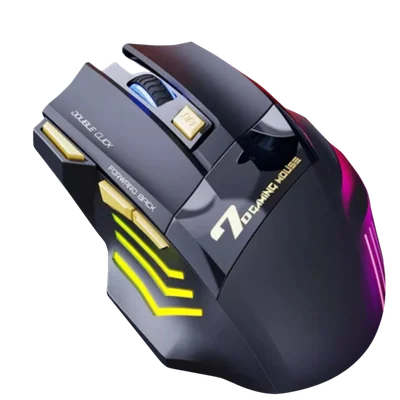 Mouse Gamer Sem Fio Recarregável 3200 Dpi