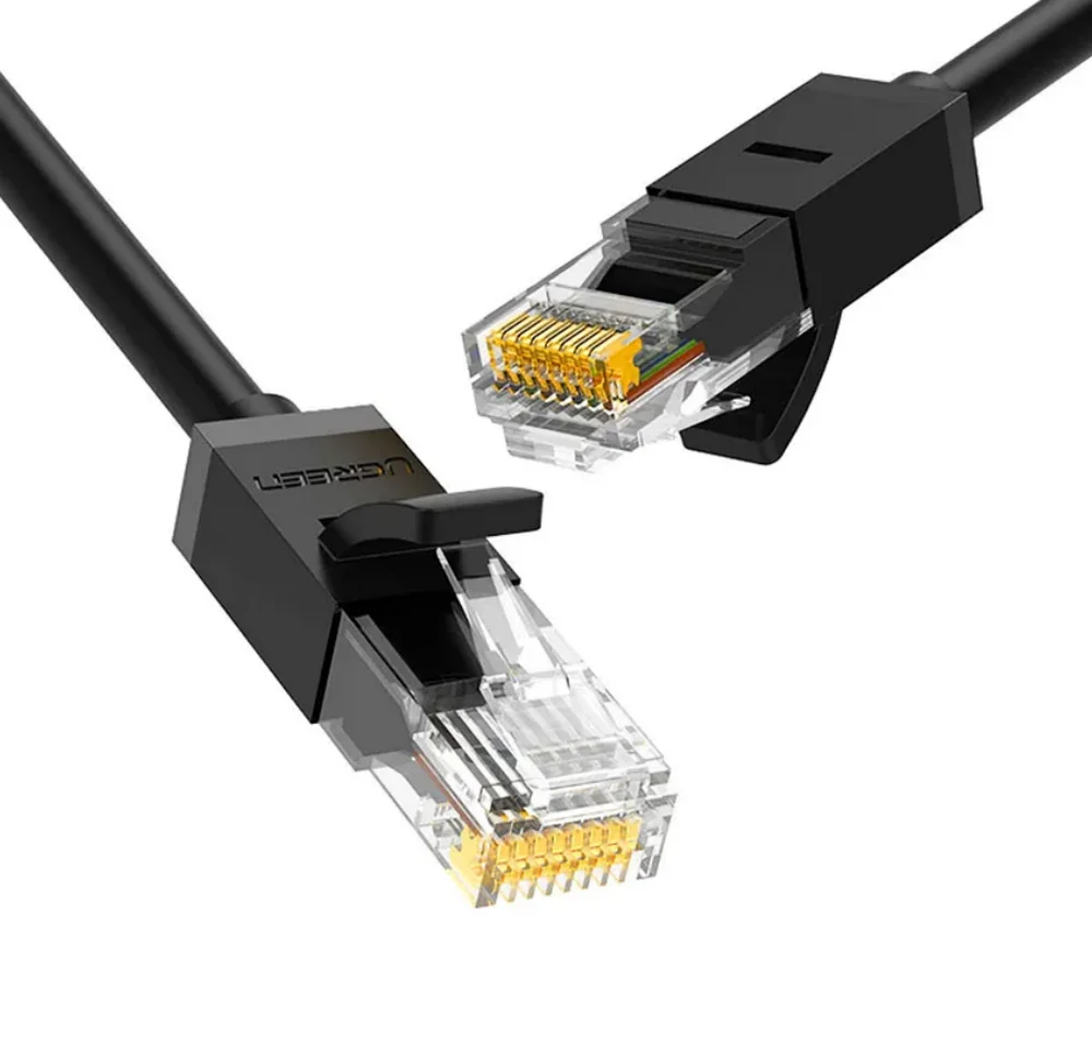 Cabo De Rede Lan Cat6 Ugreen Flat U/utp Ethernet Gigabit 3m.