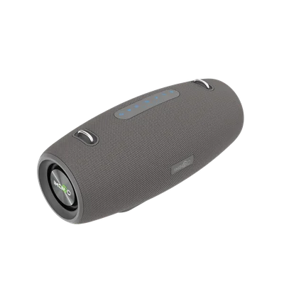 Caixa De Som Portátil 60w Ipx5 Super Bass Potente Imenso X27 Cinza