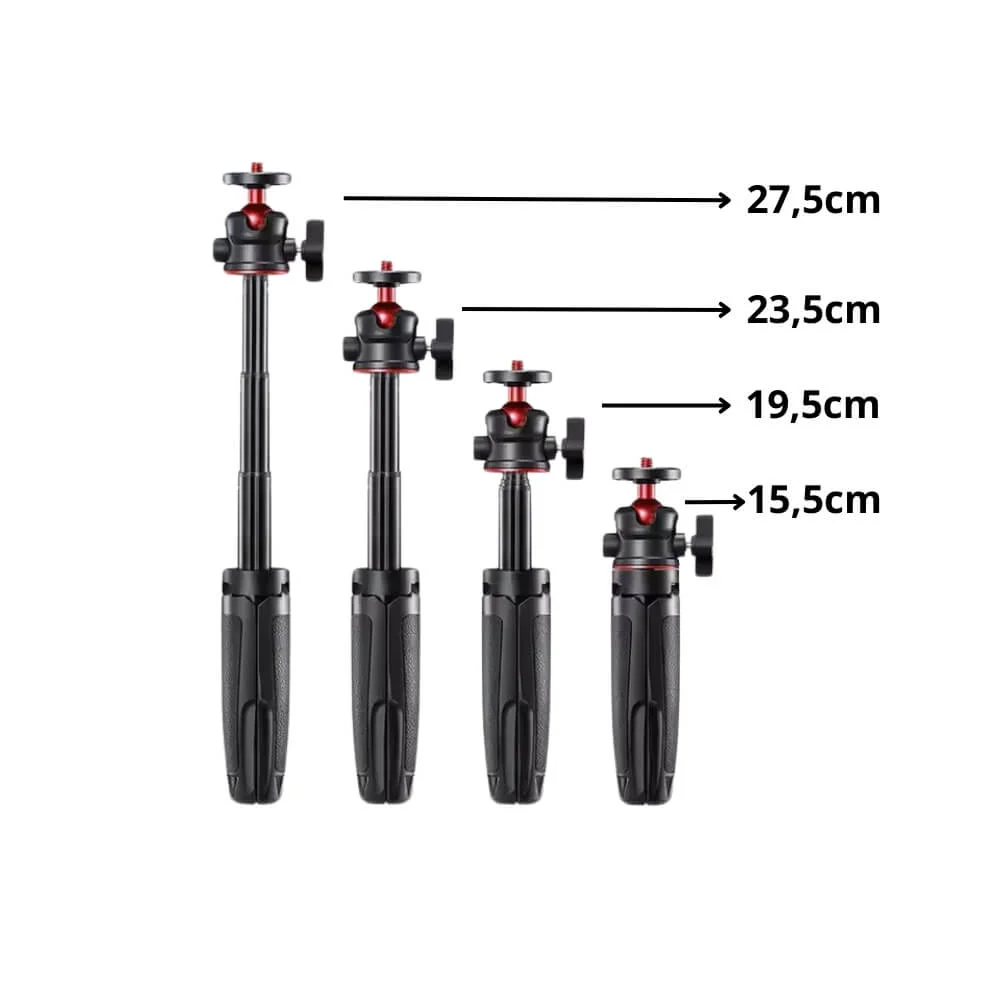 Imagem 2 de 5 do produto Mini Tripé E Bastão Para Gopro / Celular / Câmeras Dslr E Similares