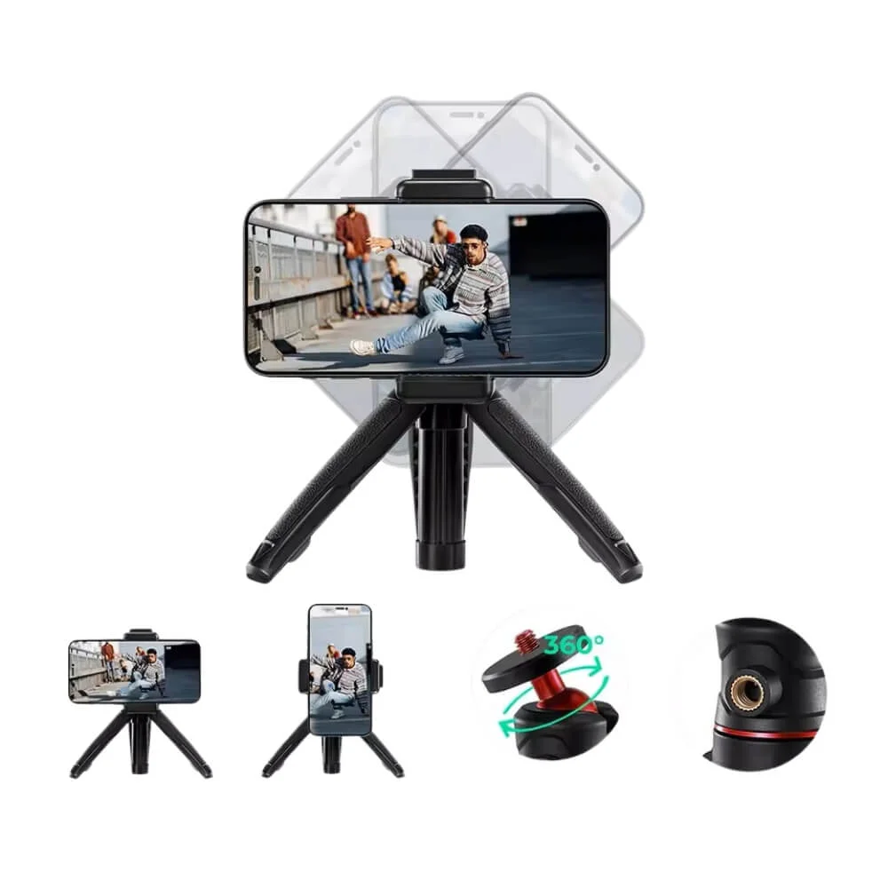 Imagem 5 de 5 do produto Mini Tripé E Bastão Para Gopro / Celular / Câmeras Dslr E Similares