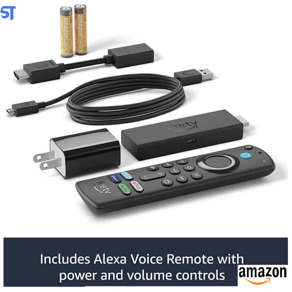 プロジェクター+ Amazon fire tv stick 4k Amazon Fire TV Stick 4K MAX 16GB Wi-Fi 6E Alexa Controle por Voz