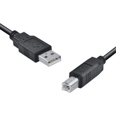 Cabo Impressora Usb 10m Preto Md9
