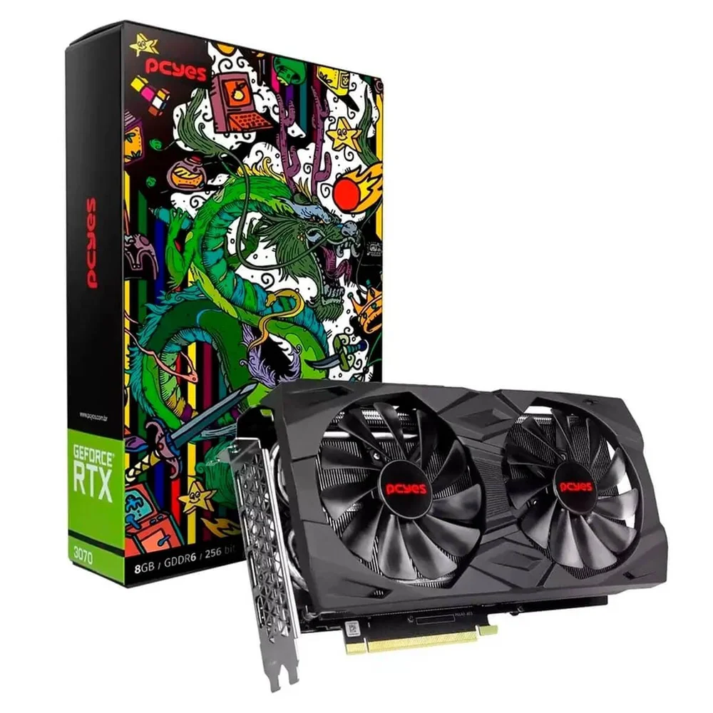 Placa De Vídeo RTX 3070 G/pro 8GB Gddr6 256 Bits-graffiti . Placa De Vídeo RTX 3070 G/pro 8GB Gddr6 256 Bits-graffiti .