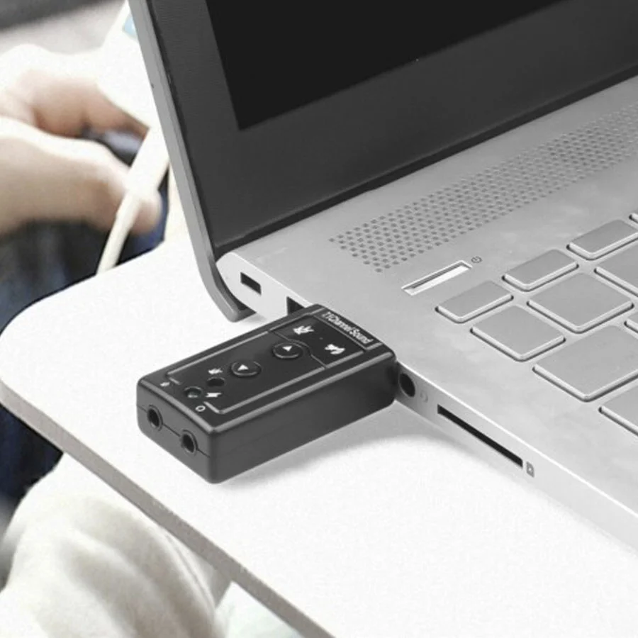 Imagem 5 de 5 do produto Adaptador Usb De Placa De Som 7.1 Canais